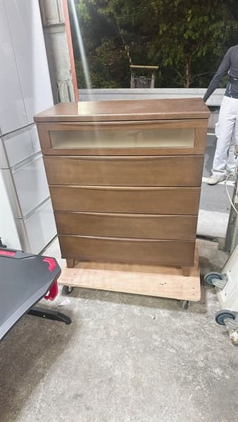 Tủ đồ 5 ngăn nâu